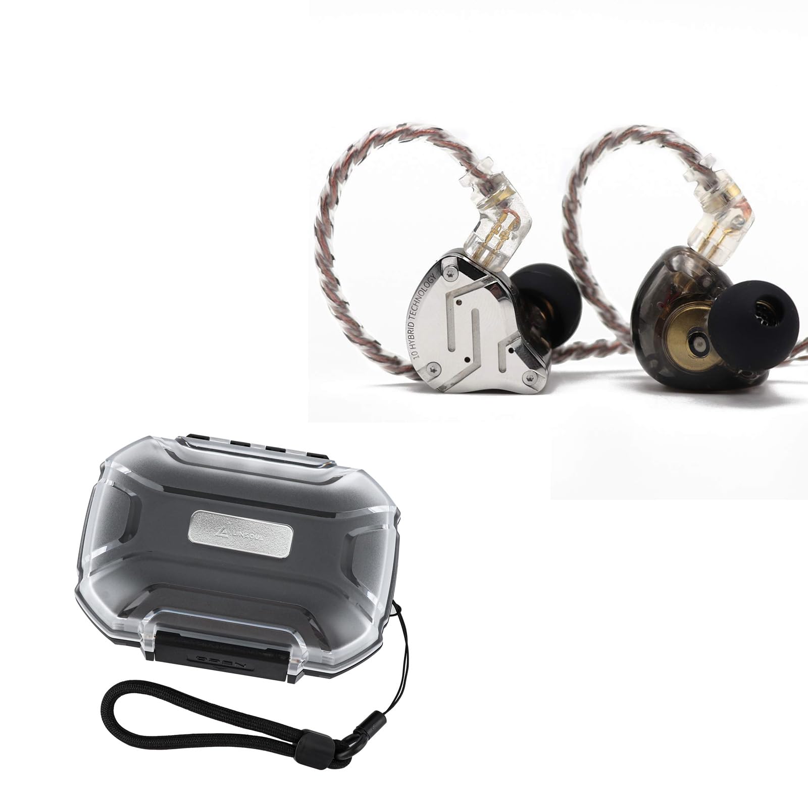 Amazon.com: Linsoul KZ ZS10 Pro, 4BA+1DD 5 Driver in Ear Monitor